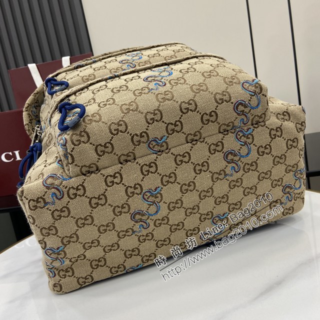 Gucci專櫃古馳2025早春男士包袋系列最新款雙肩背包 jh2915型號：800265